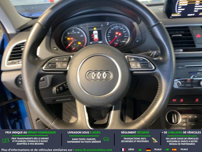 Audi Q3 2.0 TFSI 220 ch Quattro Bleu M�tallique de 2015