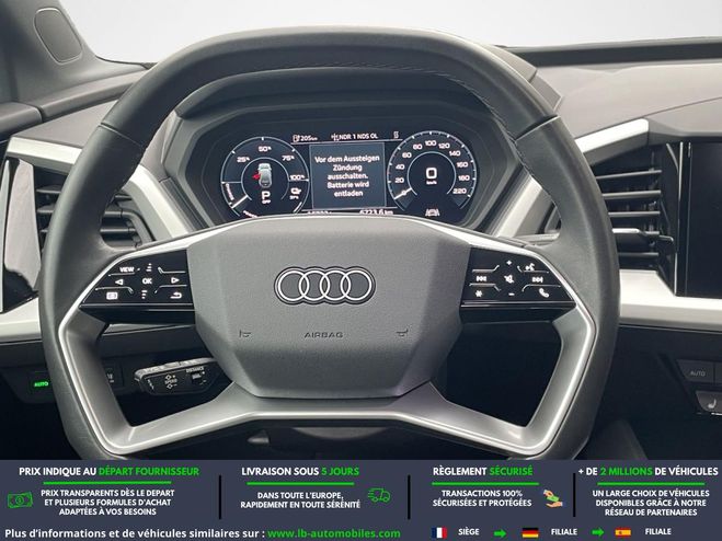 Audi Q4 40 204 ch 82 kW Noir M�tallique de 2023