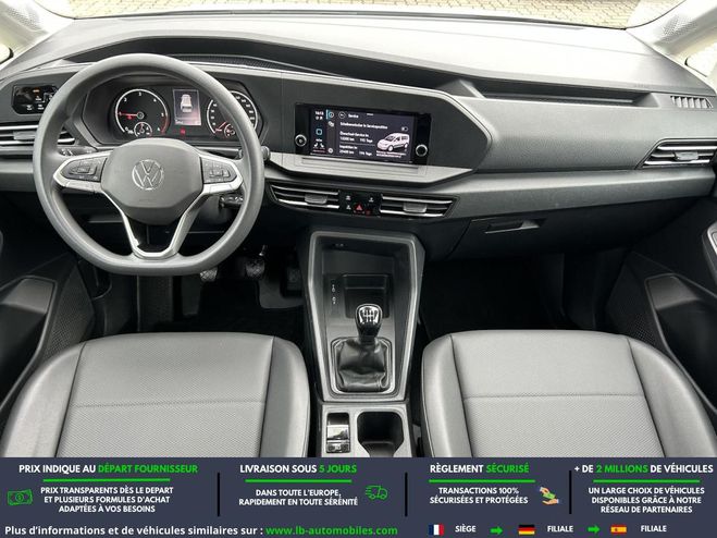 Volkswagen Caddy 2.0 TDI 122 BVM Blanc de 2021