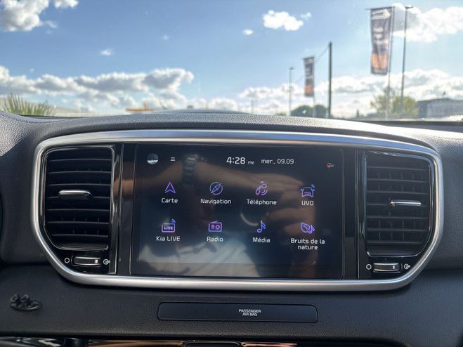 Kia Sportage 1.6 CRDI 136 CH MHEV BLACK EDITION 4X2 BLANC de 2021