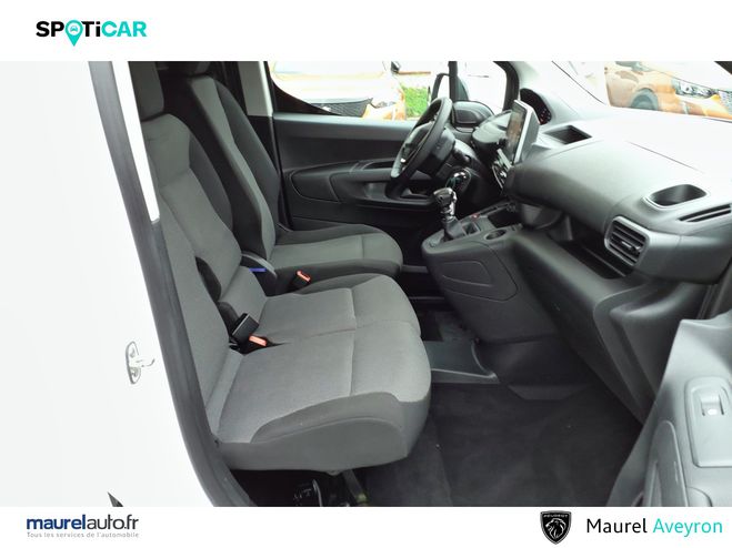 Peugeot Partner PARTNER FOURGON STANDARD 650 KG BLUEHDI  White de 2022