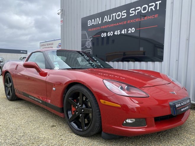 Chevrolet Corvette C6 404ch Targa BVA - FRANCAISE - Tr�s be Rouge de 2005