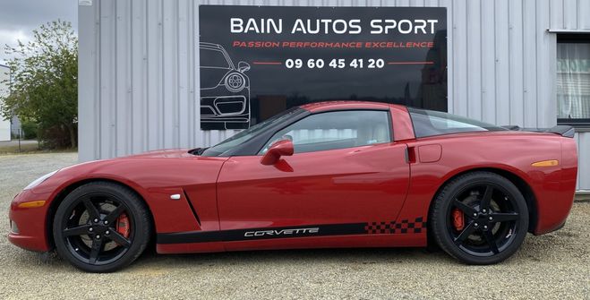 Chevrolet Corvette C6 404ch Targa BVA - FRANCAISE - Tr�s be Rouge de 2005