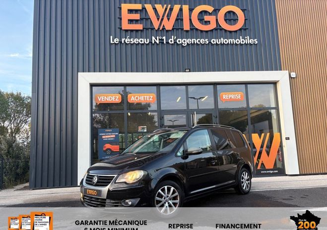 Volkswagen Touran 1.9 TDi 105CH FREESTYLE RADARS DE RECUL  Noir de 2009