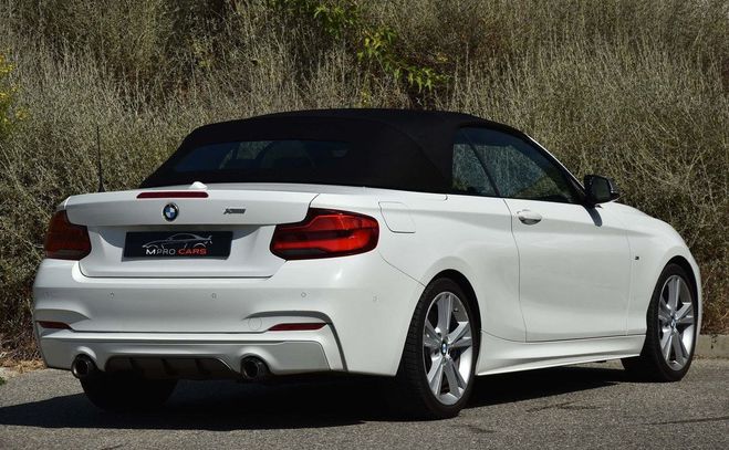BMW Serie 2 M235i xDrive CABRIOLET F23 3.0 326 ch BV Blanc de 2016