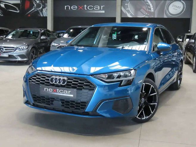 Audi A3 Sportback 30TFSI Adv. LED-NAVI-CRUISE-VI Bleu M�tallis� de 