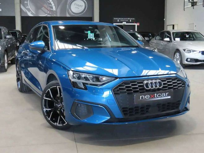 Audi A3 Sportback 30TFSI Adv. LED-NAVI-CRUISE-VI Bleu M�tallis� de 