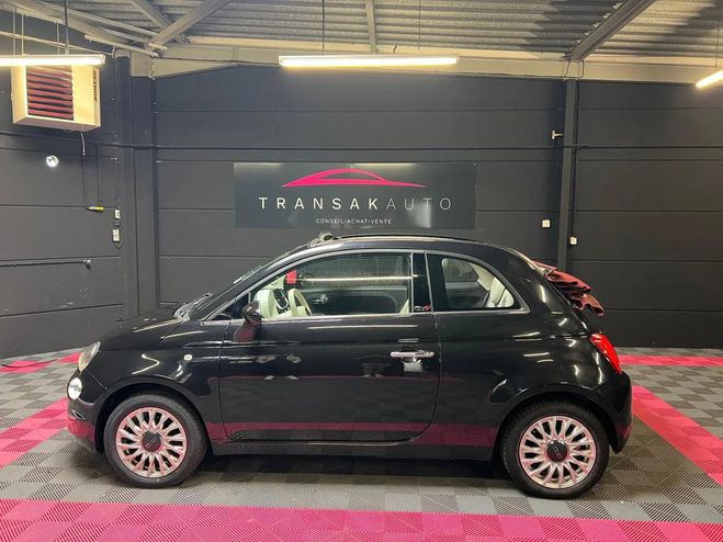 Fiat 500 C SERIE 6 1.2 69 ch Eco Pack Lounge Carp Noir de 2019