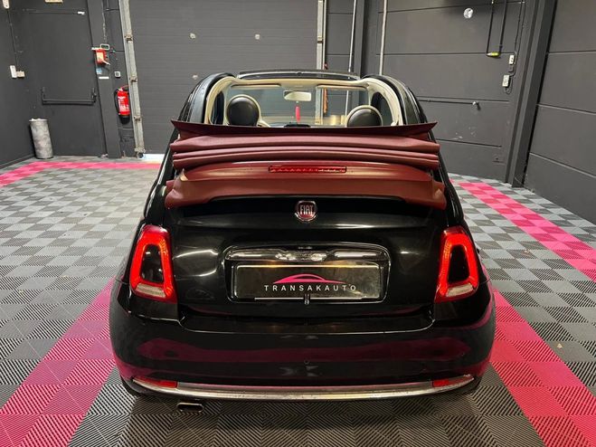 Fiat 500 C SERIE 6 1.2 69 ch Eco Pack Lounge Carp Noir de 2019