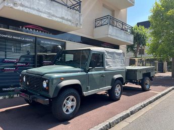  Voir d&eacute;tails -Land rover Defender 90 soft top e remorque sankey &agrave;  Les Clayes-sous-Bois (78)