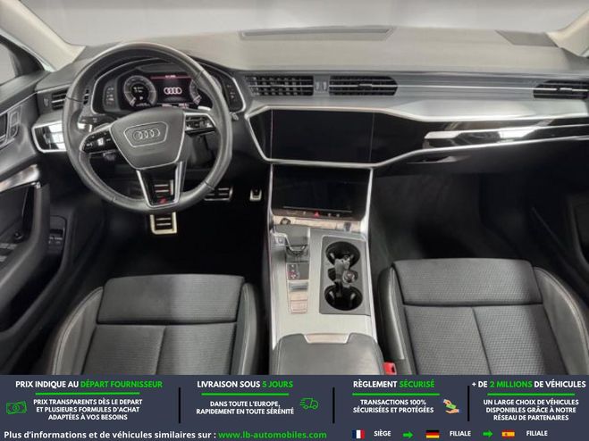 Audi A6 55 TFSIe 367 ch Quattro Noir M�tallique de 2023