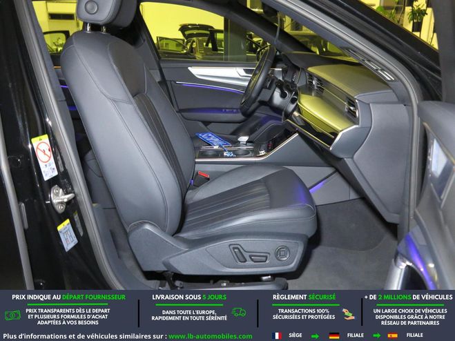 Audi A6 40 TDI 204 ch Quattro Noir M�tallique de 2023