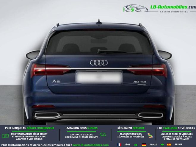 Audi A6 40 TDI 204 ch Quattro Bleu M�tallique de 2023