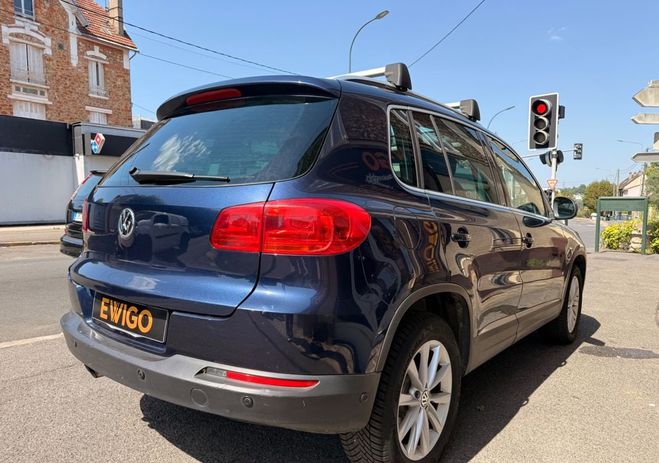 Volkswagen Tiguan 2.0 TSI 210ch CARAT 4MOTION TOIT OUVRANT Bleu de 2012
