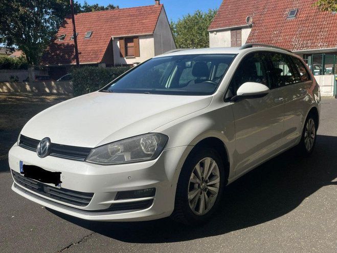 Volkswagen Golf VII SW 1.6 TDI 105CH BLUEMOTION TECHNOLO Blanc de 2014