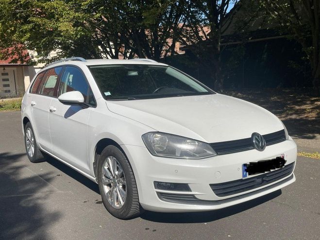 Volkswagen Golf VII SW 1.6 TDI 105CH BLUEMOTION TECHNOLO Blanc de 2014