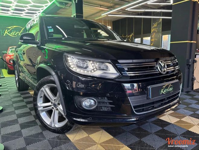 Volkswagen Tiguan Phase 2 2 - TDI 140 cv R-LINE 4MOTION DS Noir de 2014