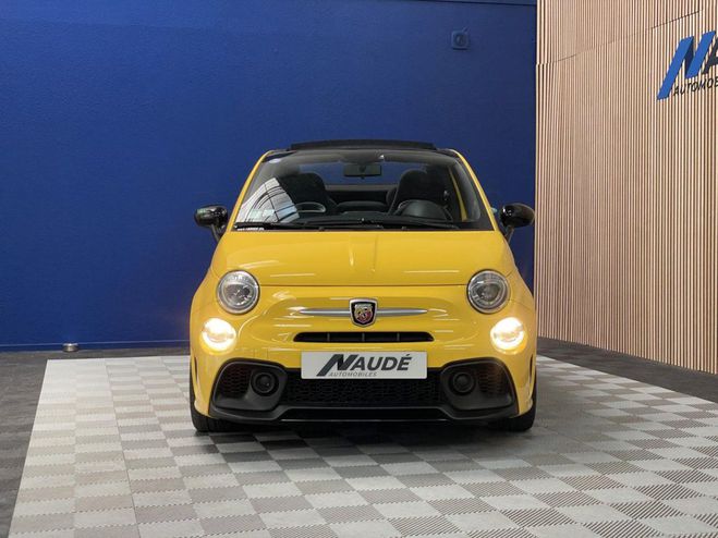 Fiat 500 Cabriolet 595C 1.4i 145 CH - Origine Fra JAUNE de 2017