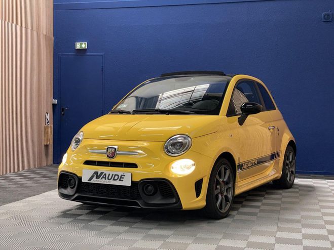 Fiat 500 Cabriolet 595C 1.4i 145 CH - Origine Fra JAUNE de 2017