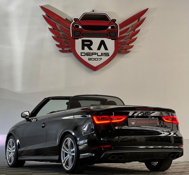 Audi S3 2.0 TFSI 300CH QUATTRO S-TRONIC Noir M�tallis� de 2015