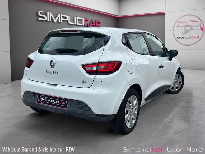 Renault Clio 1.5 DCI 75 INTENS Blanc de 2016