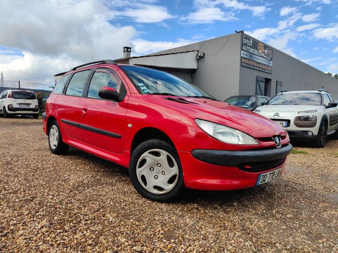 Peugeot 206 SW 1.4 Hdi 70 ch X line * 100mkm Rouge de 2003