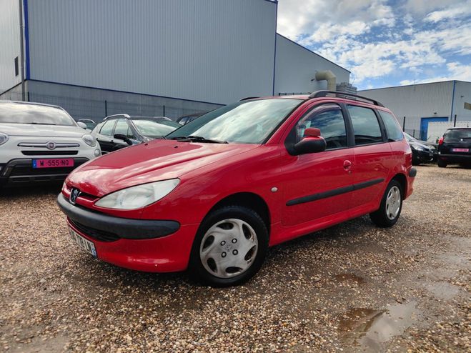 Peugeot 206 SW 1.4 Hdi 70 ch X line * 100mkm Rouge de 2003