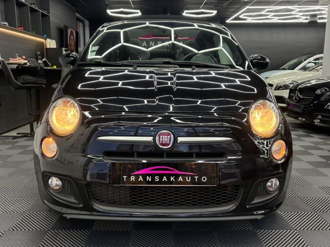 Fiat 500 C serie 3 cabriolet 1.2 8v 69 ch s distr Noir de 2015