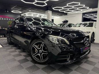  Voir d&eacute;tails -Mercedes Classe C 180 9g-tronic amg line &agrave; Antibes (06)
