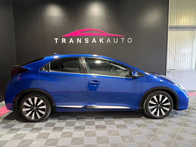 Honda Civic 1.6 i-dtec 120 ch vaillante 2e main suiv Bleu de 2016
