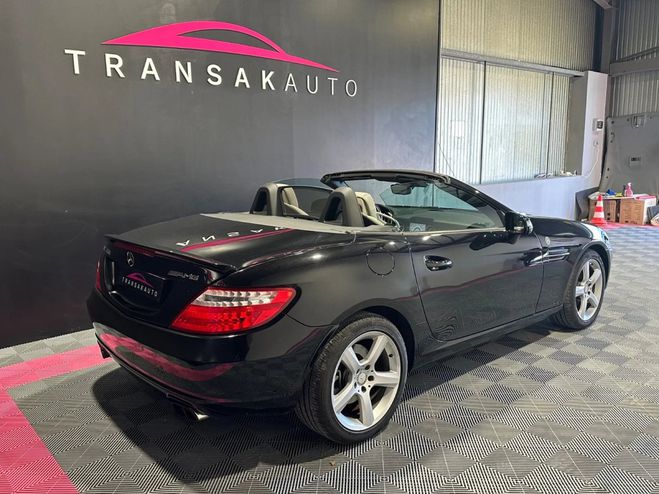 Mercedes Classe SLK 200 k a toit pano faible km origine fran Noir de 2013