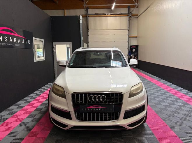 Audi Q7 3.0 v6 tdi 245 quattro s line tiptronic  Blanc de 2013