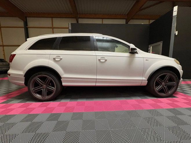Audi Q7 3.0 v6 tdi 245 quattro s line tiptronic  Blanc de 2013