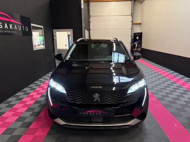 Peugeot 3008 hybrid 225 e-eat8 allure pack Noir de 2021