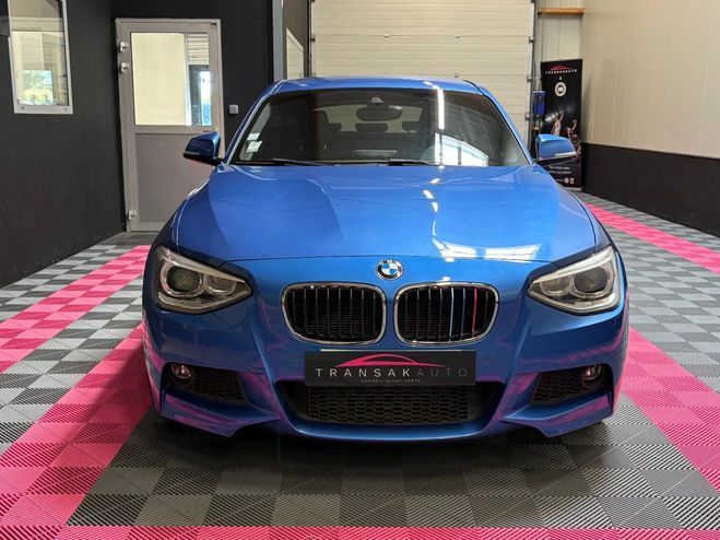 BMW Serie 1 F20 118d xDrive 143 ch M Sport Bleu de 2015
