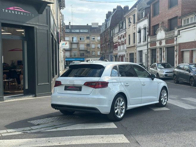 Audi A3 Sportback 1.4 tfsi cod ultra 150 s line  Blanc de 2015
