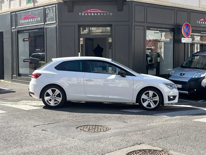 Seat Leon SC 1.8 tfsi 180 stop fr reprogramation e Blanc de 2013
