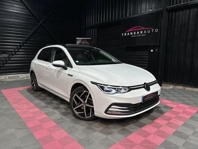 Volkswagen Golf viii style 1st etsi Blanc de 2020