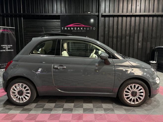 Fiat 500 1.2 69 lounge - toit ouvrant Gris de 2019
