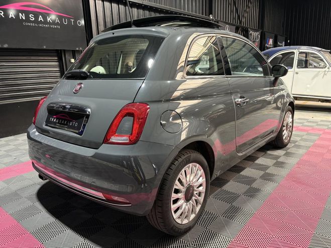 Fiat 500 1.2 69 lounge - toit ouvrant Gris de 2019