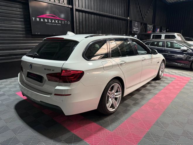 BMW Serie 5 Touring f11 lci 530d xdrive 258 ch m spo Blanc de 2016