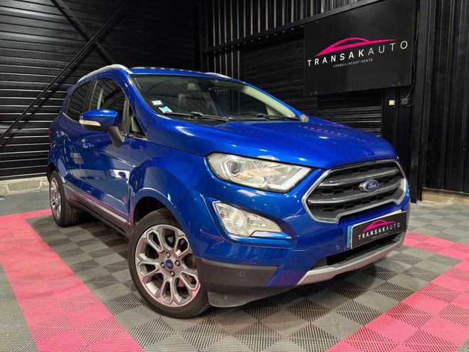 Ford Ecosport 1.0 ecoboost 125 bvm6 titanium Bleu de 2018