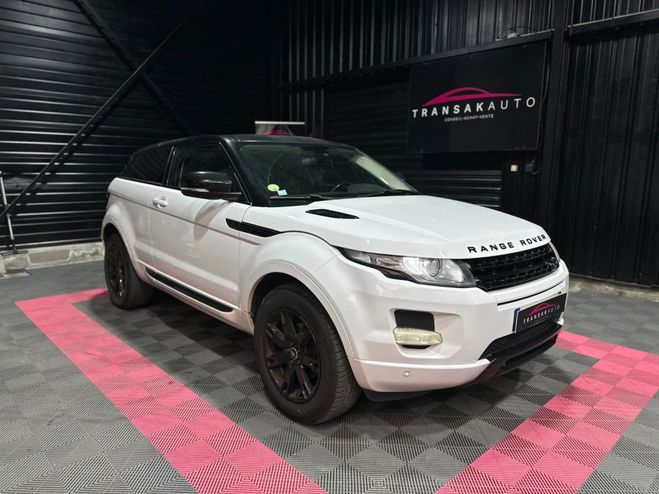 Land rover Range Rover Evoque coupe sd4 dynamic Blanc de 2012