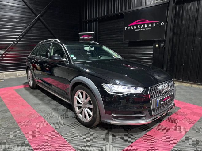 Audi A6 Allroad QUATTRO V6 3.0 TDI 218 S Tronic A Avus Noir de 2017