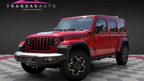 Jeep Wrangler RUBICON 4xe 2.0 l T 380 ch PHEV 4x4 BVA8 2022 d'occasion a  Le Cannet (06)