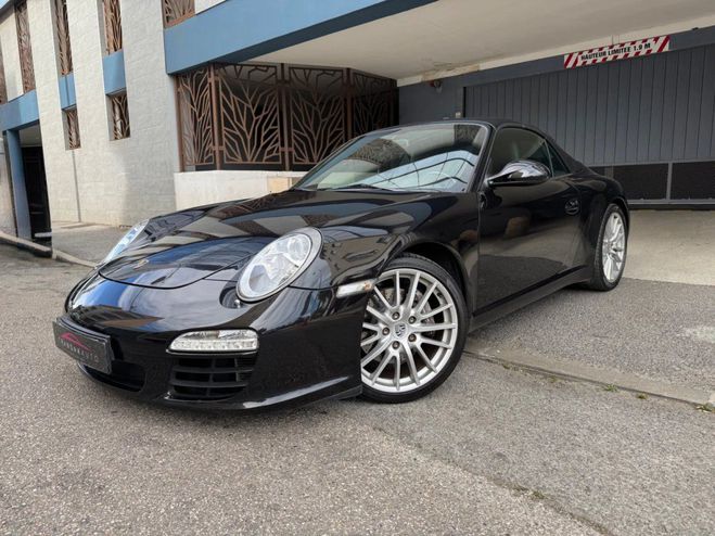 Porsche 911 CARRERA CABRIOLET 997 3.6l 345cv BVM6 -  Noir de 2009