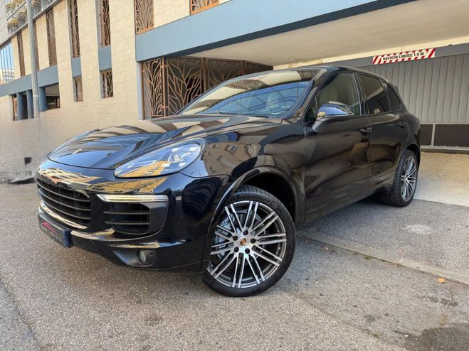 Porsche Cayenne 3.0l dv6 262cv platinium edition tiptron Noir de 2016