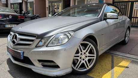 Mercedes Classe E CABRIOLET 3.0l 350CDI 265 CV BlueEfficie 2012 d'occasion a Nice (06)