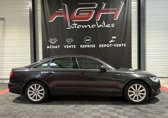Audi A6 3.0 V6 TDI 204ch Ambition Luxe quattro S Gris de 2014