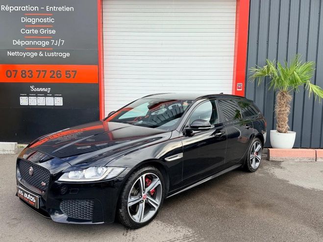 Jaguar XF s 3.0 d v6 r-sport bva break camera alca Noir de 2018